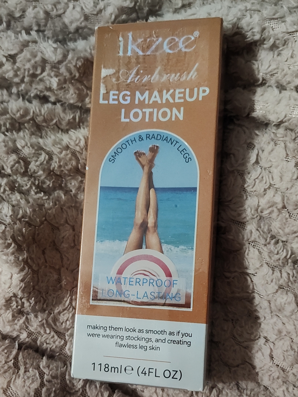 Ikzee Airbrush Leg Makeup Lotion - Tan